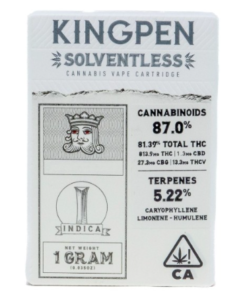 Egyptian Gold Rosin Cartridge 1g