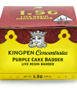 Kingpen Purple Cake Live Resin Badder 1.5g